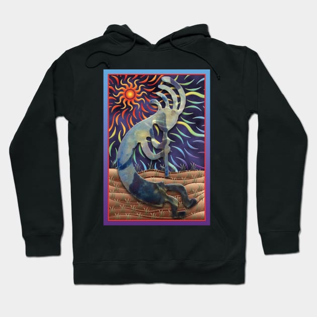 Kokopelli Spring Hoodie by becky-titus